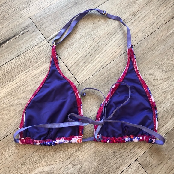 L*Space Floral Print Bikini Top - Picture 2 of 5